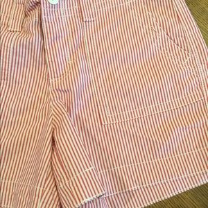 Faded glory pink striped shorts